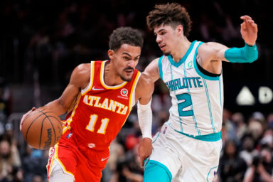 Hornets Hawks Trae Young LaMelo Ball