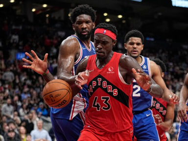 NBA: Philadelphia 76ers at Toronto Raptors