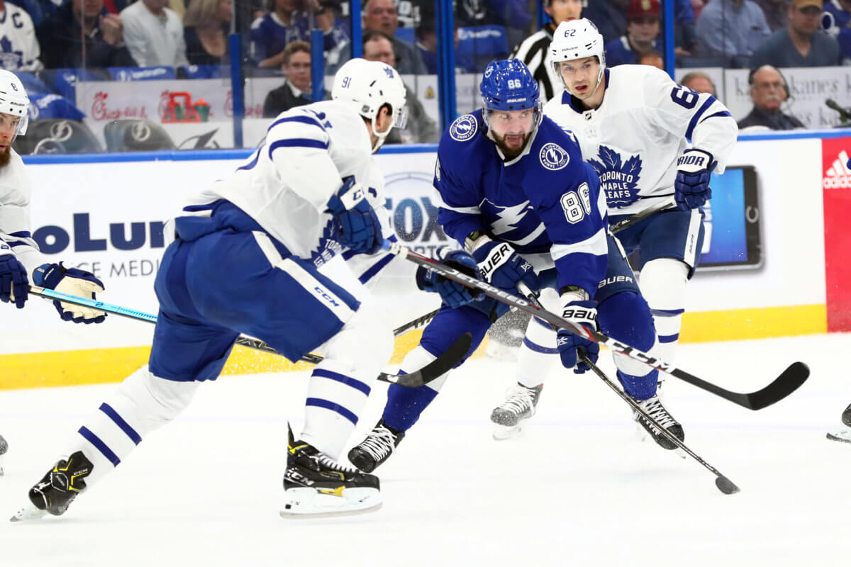Maple Leafs Lightning NHL odds