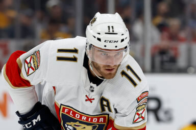 Jonathan Huberdeau Panthers Capitals NHL odds