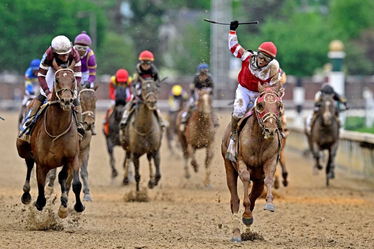 Kentucky Derby sports betting record handle