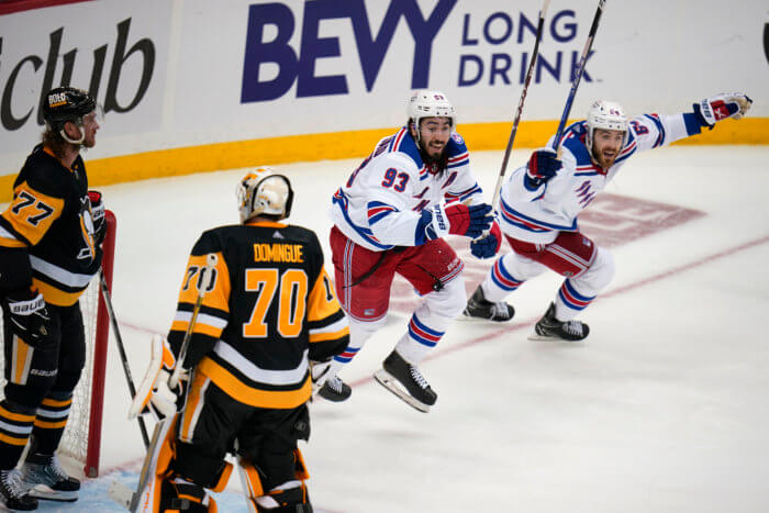 Rangers Penguins Game 7 NHL odds