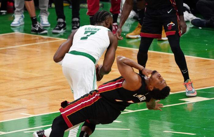 The Heat and Celtics have had an aggressive 2022 NBA Playoffs series