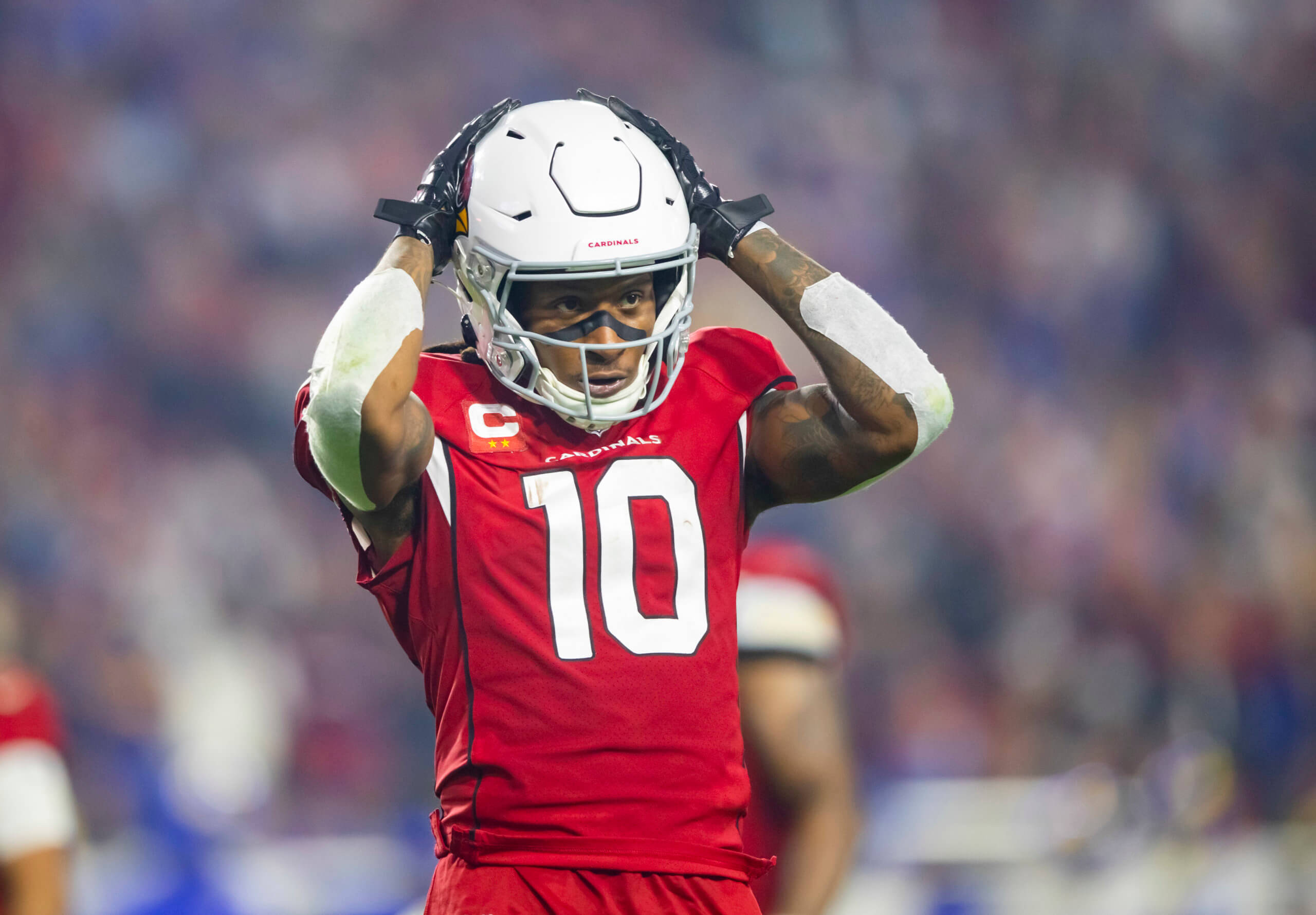 DeAndre Hopkins Arizona Cardinals v Los Angeles Rams 2021 Images