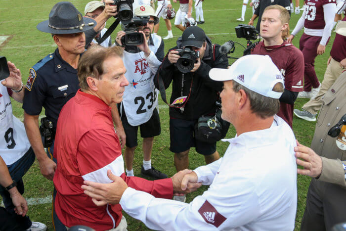 Nick Saban and Jimbo Fisher are at the heart of the NCAA's NIL controversy